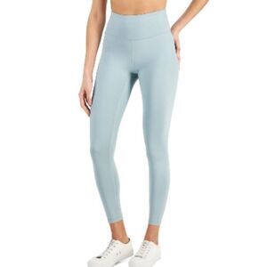 INC High-rise Compression Leggings Shine In Blue Amazonite. XXXL.